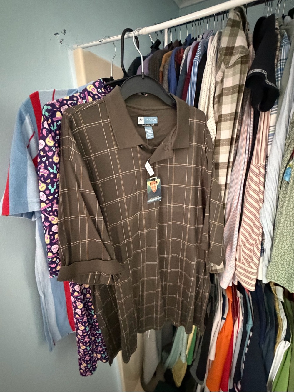 Jos. A. Bank Brown Leadbetter Polo